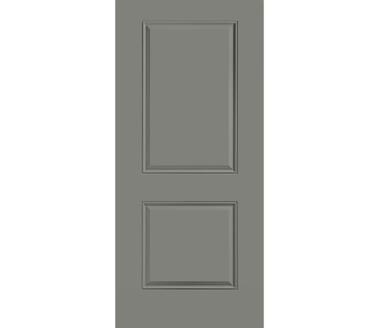 Trenton 2 Panel Square Steel Entry Door