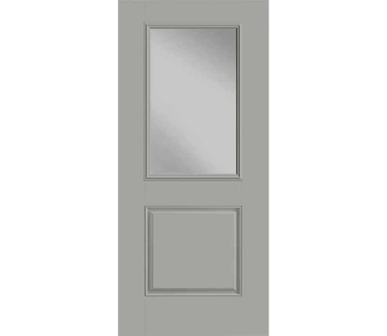 Trenton Half Light 1 Panel Fiberglass Entry Door