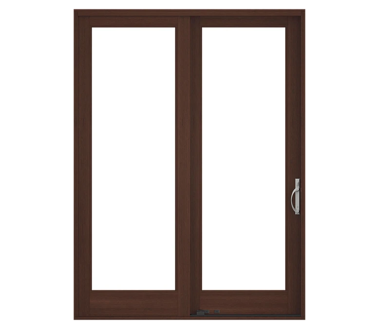 Trenton Pella Reserve Traditional Wood Sliding Patio Door