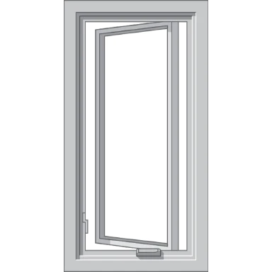 Trenton Pella Hurricane Shield Series Vinyl Casement Window