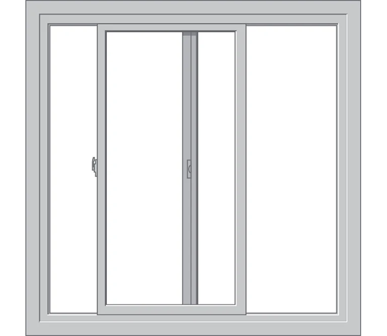 Trenton Pella Hurricane Shield Series Vinyl Sliding Window