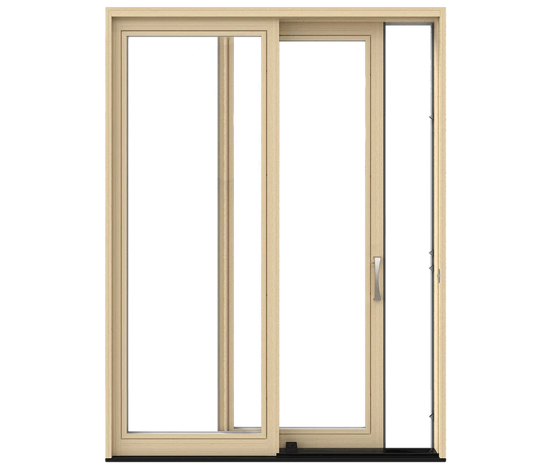 Trenton Pella Lifestyle Series Wood Sliding Patio Doors