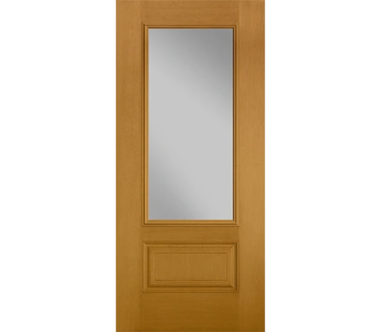 Trenton Three Quaters light Fiberglass Entry Door